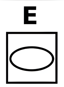 Which of the six figures below best fits in the missing field?