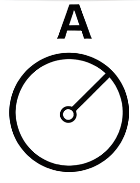 Which of the six figures below best fits in the missing field?